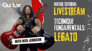 TECHNIQUE FUNDAMENTALS LEGATO  Guitar Interactive Magazine Lesson [upl. by Timmy]