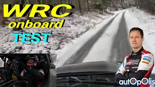 WRC 2024 test MONTE CARLO onboard OGIER Toyota YARIS rally1 [upl. by Llecram]