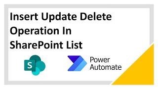 Power Automate  How To Add Update Delete items In SharePoint  Hindi [upl. by Elnukeda437]