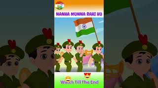 नन्हा मुन्ना राही हूँ  Nanha Munna Rahi  Happy Independence Day 2023 Status independenceday2023 [upl. by Fernande]