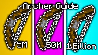 A complete archer progression guide Hypixel Skyblock [upl. by Neyu37]