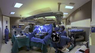 MAKOplasty Robotic Orthopedic Surgery Liv Hosptial 360 VR Video [upl. by Mani]