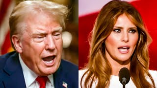 Trump’s FAKE Family Values Exposed Melania DRAGGED HARD [upl. by Nolyaw]