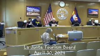 La Junta Tourism Board Meeting April 30 2024 [upl. by Lore]