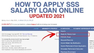 Paano Mag Loan sa SSS Online 2024  Paano Mag Apply ng Salary Loan  How to Apply SSS Salary Loan [upl. by Yejus612]