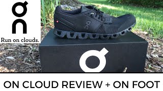 ON Cloud Running Shoe InDepth Review  On Foot  The Bootery [upl. by Gotcher]