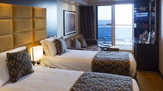 MSC Preziosa HD1080p Balcony cabin B2 and the Ship Part 1Mediterranean cruise 2013 [upl. by Lliw291]