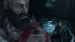 God of War 4  Kratos Reveals To Atreus Hes a God From Sparta God of War 2018 PS4 Pro [upl. by Charmane]