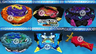 HUGE UPDATE PANDORA P8 DIVINE BELFYRE B8 BEYBLADE BURST QUAD STRIKE PRO SERIES APP UPDATE [upl. by Avehs831]