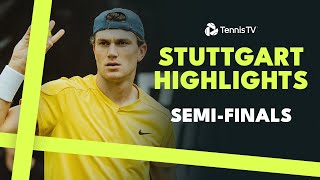 Matteo Berrettini Plays Lorenzo Musetti amp Draper vs Nakashima  Stuttgart 2024 SemiFinal Highlights [upl. by Roshan463]