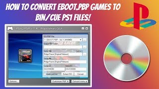 How To Convert PS1 EBOOTPBP Games To BINCUE PS1 Files  Works With RetroArchPS3VitaPSP PS1 [upl. by Dafna]