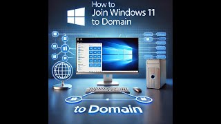 How To Join a Windows 11 Computer to a Domain  Windows Server 2022 [upl. by Intirb]