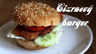 CIZRNOVÝ BURGER Ⓥ  recept [upl. by Ymrej]