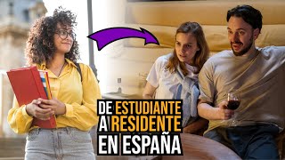 DESCUBRE las 4 OPCIONES de Permiso RESIDENCIA España Cuando TERMINES tu VISADO de ESTUDIANTE 😱👏 [upl. by Purington274]