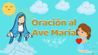 ORACIÓN DEL AVE MARÍA  ORACIÓN GUIADA [upl. by Atterol591]