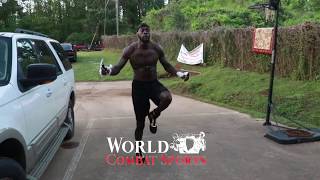 WBC Heavyweight Champion Deontay Wilder in fight camp for adversary Dominic Brezeale 18 May 2019 [upl. by Ewell]