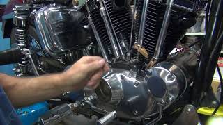 1972 ironhead 129 xl xlch case repair motor rebuild harley sportster by tatro machine [upl. by Resa]