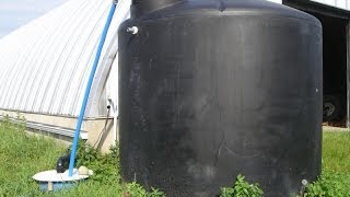 DIY Rain Water Collection System  Over 800 Gallons of Rainwater [upl. by Piderit788]