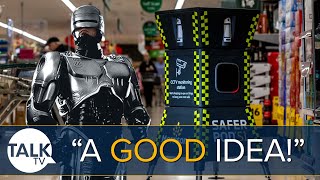 quotA Good Ideaquot Mike Graham PRAISES Morrisons AntiShoplifting Robocop Cameras [upl. by Nallid]