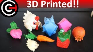 3D Printed Slime Rancher  Hen Hen Chickadoo Carrots Pogofruit Plorts [upl. by Otreblide]