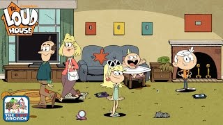 The Loud House CleanOClock  Cleaning Never Ends in the Loud Household Nickelodeon Games [upl. by Ardnac]