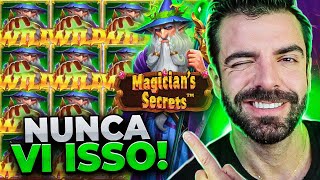 NUNCA VI ISSO ACONTECER MAGICIAN SECRETS TM SLOT [upl. by Idaf]