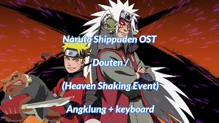 Naruto Shippuden OST  DoutenHeaven Shaking Even Angklung Keyboard Cover [upl. by Adeline880]