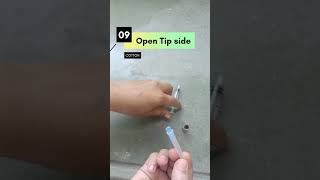 How do you open ampule  break glass ampule and withdrawal an ampule injection preparation [upl. by Gayner]