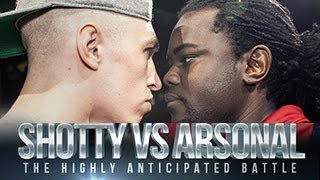 SHOTTY HORROH VS ARSONAL  Dont Flop Rap Battle [upl. by Nerita]