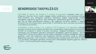 Ūkinių gyvūnų auginimo ir gyvulininkystės produktų gamybos taisyklių ypatumai bei pasikeitimai [upl. by Tullusus692]