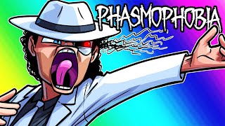 Phasmophobia Funny Moments  Brian Michael Jackson [upl. by Orelu]