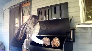 How to Make Beer Can Chicken on a Traeger Gril  Easy Dinner Ideas [upl. by Julienne]