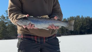 New fishing derby Feb 3 in Mount Vernon Maine [upl. by Hannaj380]