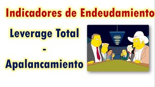 Leverage total o apalancamiento  Ejercicio  interpretación [upl. by Whitebook348]