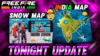 TONIGHT UPDATE  SNOW MAP IN FREE FIRE INDIA 🇮🇳 [upl. by Thomson464]