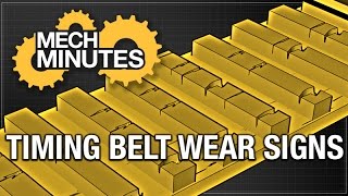 TIMING BELTS amp PULLEYS PT 2 TIMING BELT WEAR SIGNS  MECH MINUTES  MISUMI USA [upl. by Cull608]