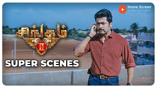 Singam II Super Scenes  Duty calls Durai Singam is back   Suriya  Anushka Shetty  Hansika [upl. by Iaras297]