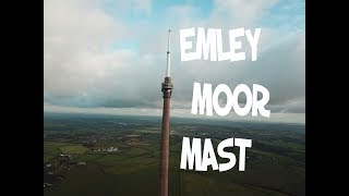 Emley Moor Mast  Up close with the drone [upl. by Dael]