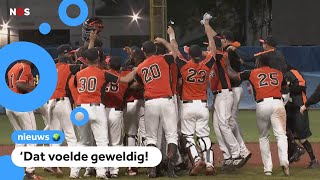 Nederlandse honkballers zijn Europees kampioen [upl. by Willin]