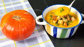 Diese Kürbissuppe ist wie Medizin für meinen Magen Unglaublich lecker Gemüsesuppe in 20 Minuten [upl. by Bensky103]