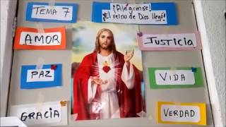 Catequesis para niños  Tema 7 ¡Alégrense el reino de Dios llegó [upl. by Erminia270]