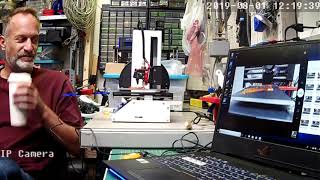 Monoprice MP200 V2 3D printer First print I Love Youmaybe [upl. by Whitnell105]