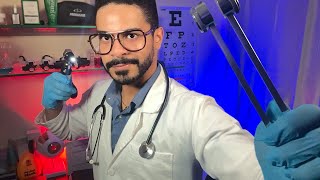 ASMR Pero Tienes Algo En El Oido Limpieza y Examen De Oido Examen Medico Español Para Dormir [upl. by Eerehc]