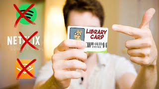 Replace all of your subscriptions with a library card [upl. by Lankton]