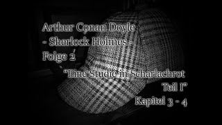 Sherlock Holmes  Eine Studie in Scharlachrot  02  Teil I  Kap 3  4 [upl. by Elmina]