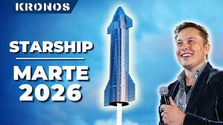 Starship La Nave de Elon Musk Para Colonizar Marte [upl. by Emil]