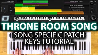 Throne Room Song MainStage patch keyboard tutorial Charity Gayle [upl. by Salkcin]