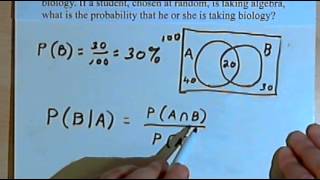 Conditional Probability part 1 12818a [upl. by Rim356]