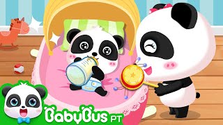 🐼 Desenho Animado  Vamos Tomar Conta do Bebê Panda  Desenho Infantil  BabyBus Português [upl. by Ennaxxor564]