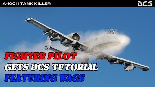 DCS A10C II Tank Killer Tutorial with WAGS from Eagle Dynamics [upl. by Macintyre722]